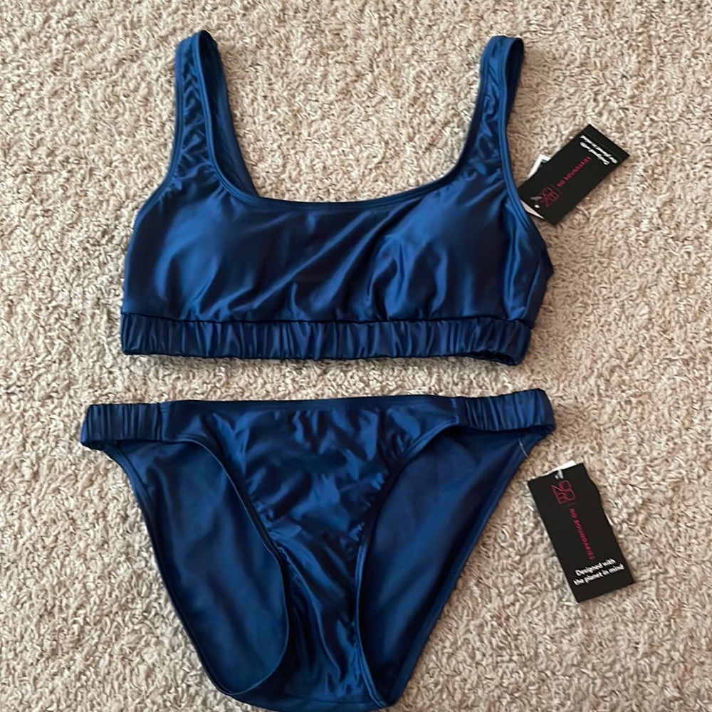 Blue Bikini Swimsuit